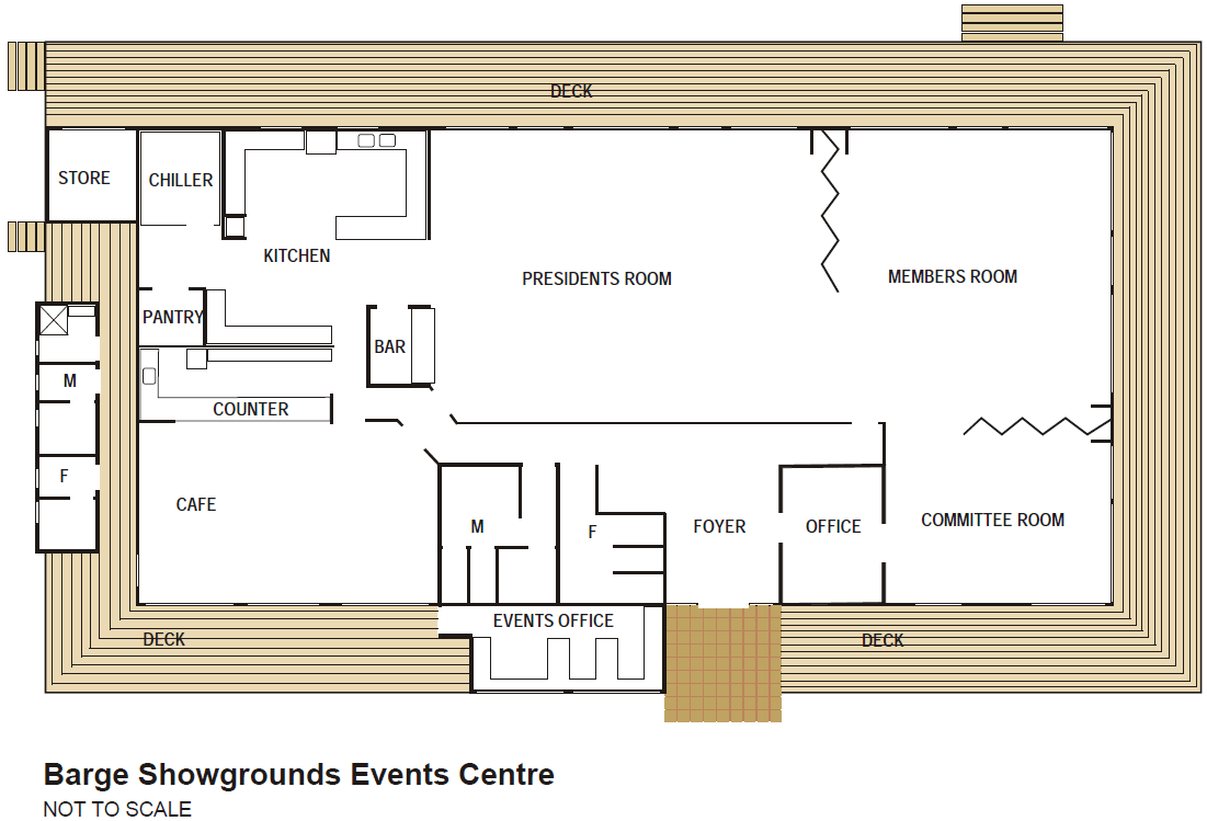 What Is The Floor Plan Of The Building Whangarei Barge Showgrounds